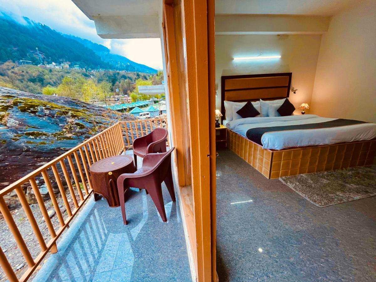 Hotel Beas River Retreat - A Riverside Hotel With Balcony Manāli Exterior foto