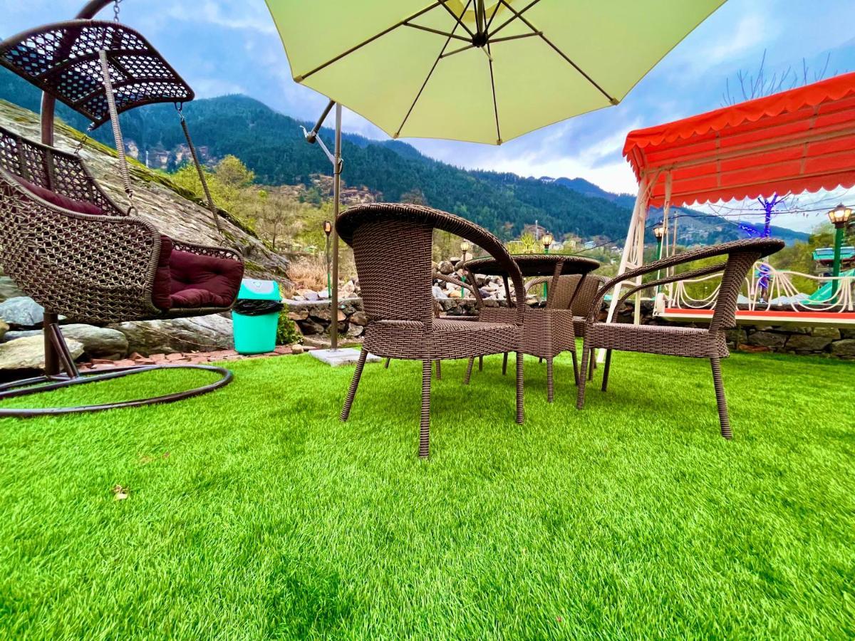 Hotel Beas River Retreat - A Riverside Hotel With Balcony Manāli Exterior foto